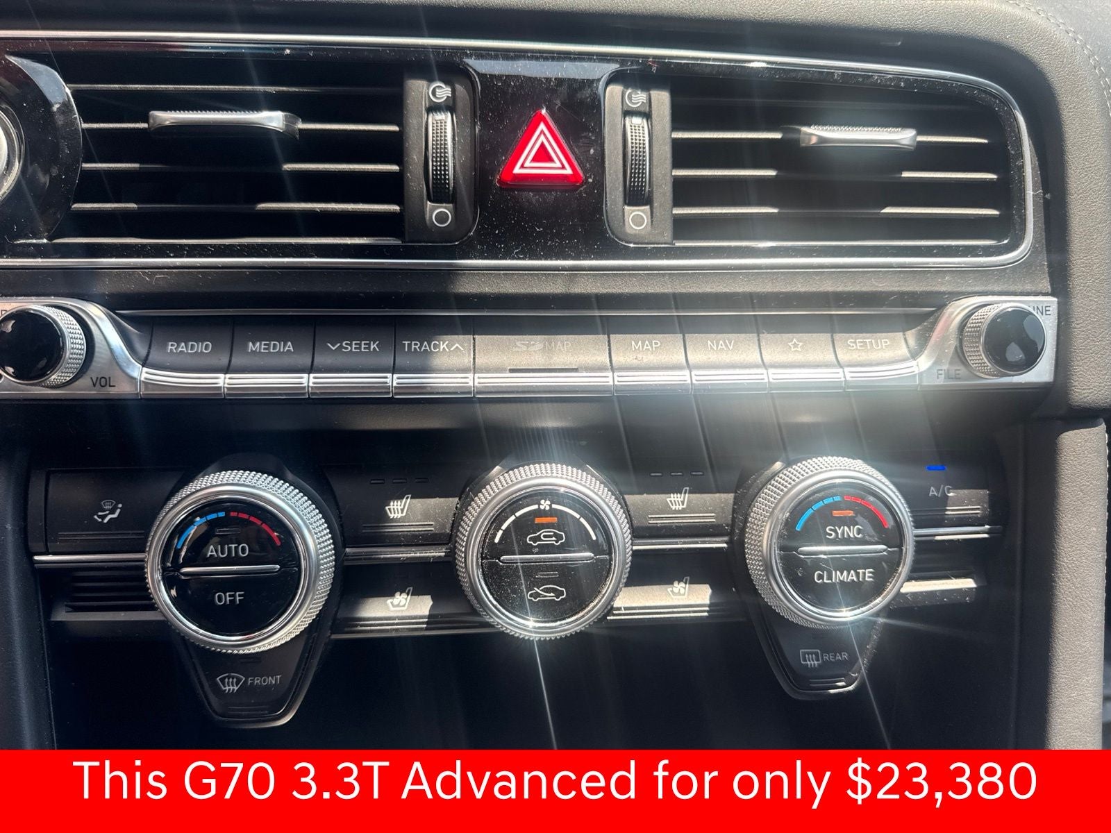 2019 Genesis G70 3.3T Advanced