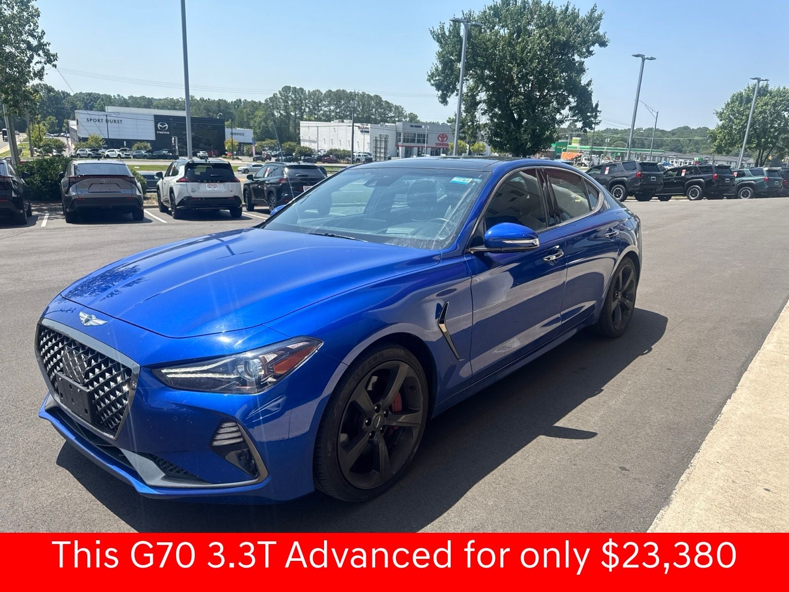 2019 Genesis G70 3.3T Advanced