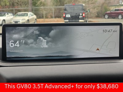 2021 Genesis GV80 3.5T Advanced +