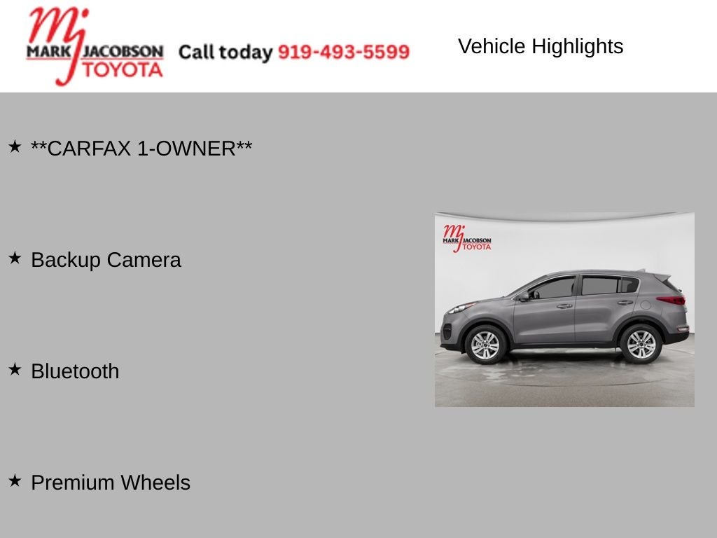 2017 Kia Sportage LX