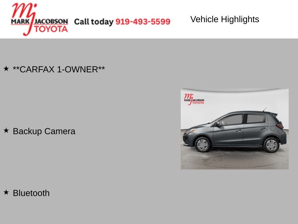 2024 Mitsubishi Mirage ES