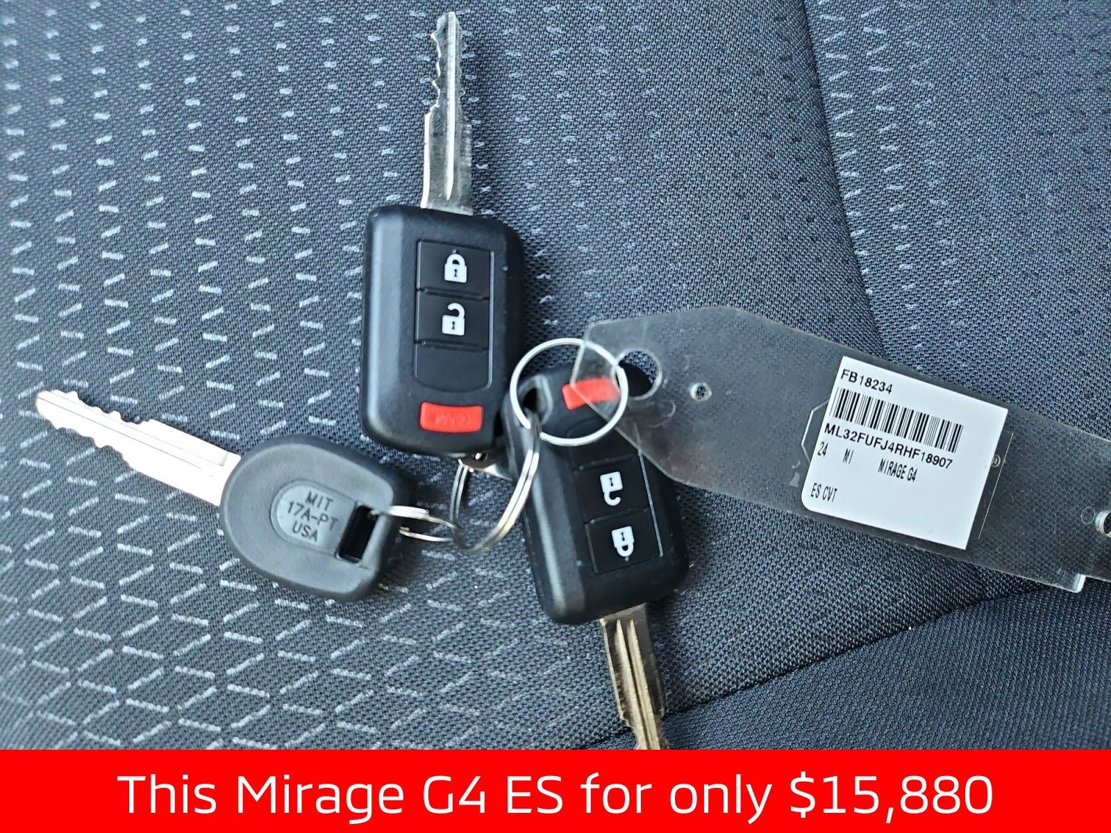 2024 Mitsubishi Mirage G4 ES