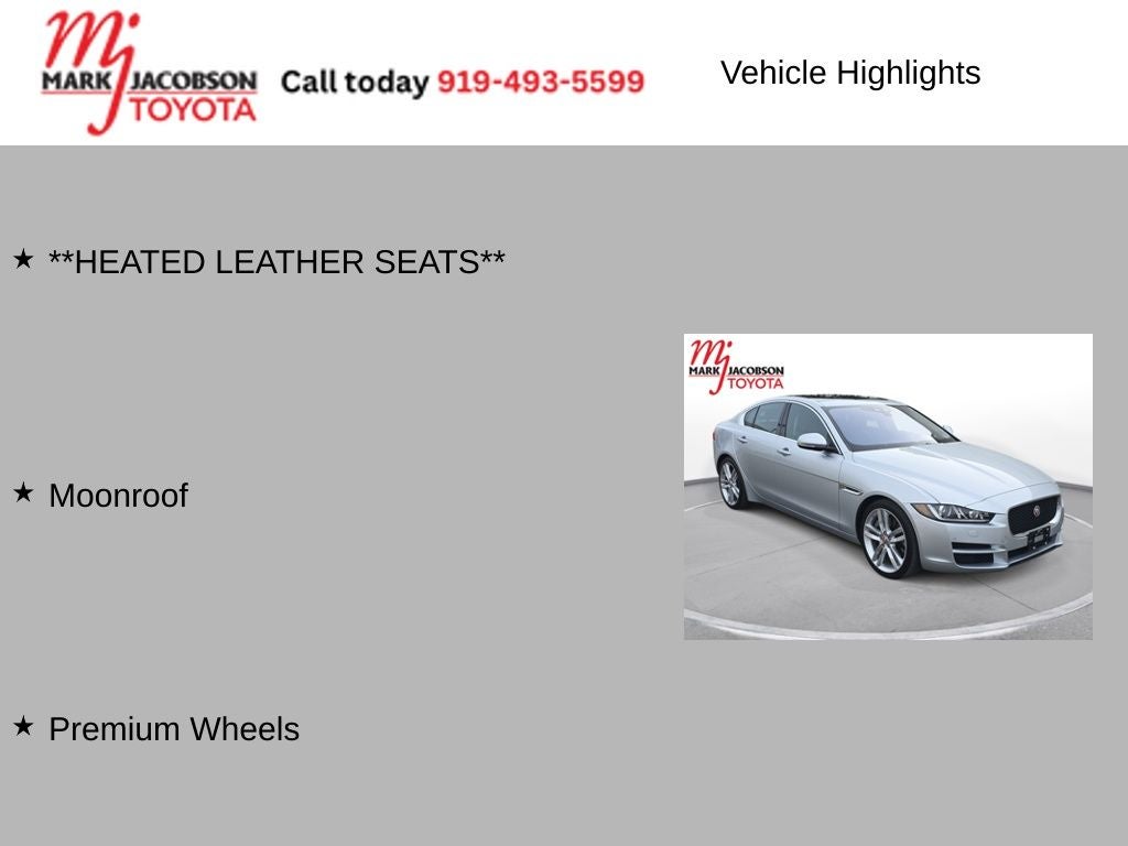 2018 Jaguar XE 35t Prestige