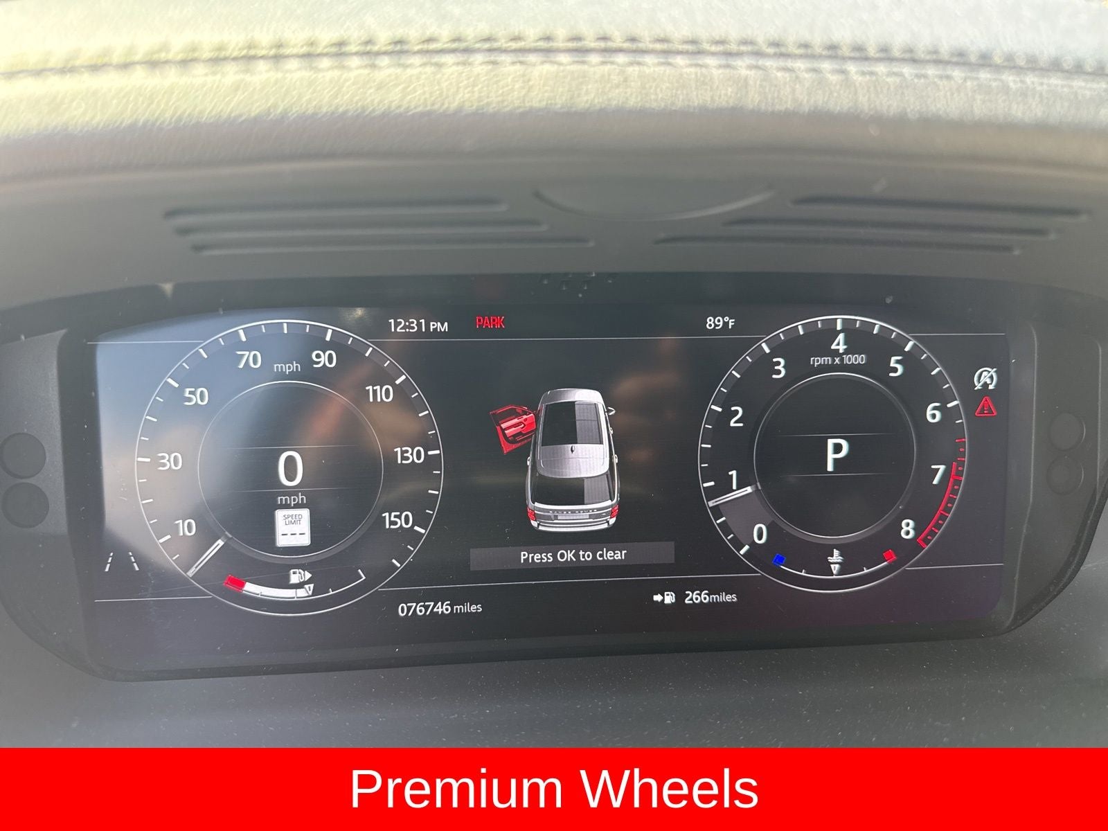 2019 Land Rover Range Rover 3.0L V6 Supercharged HSE