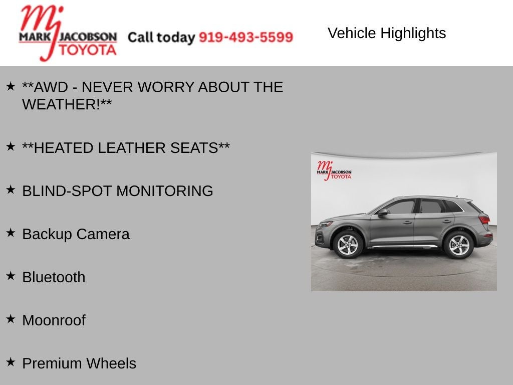 2023 Audi Q5 45 S line Premium quattro