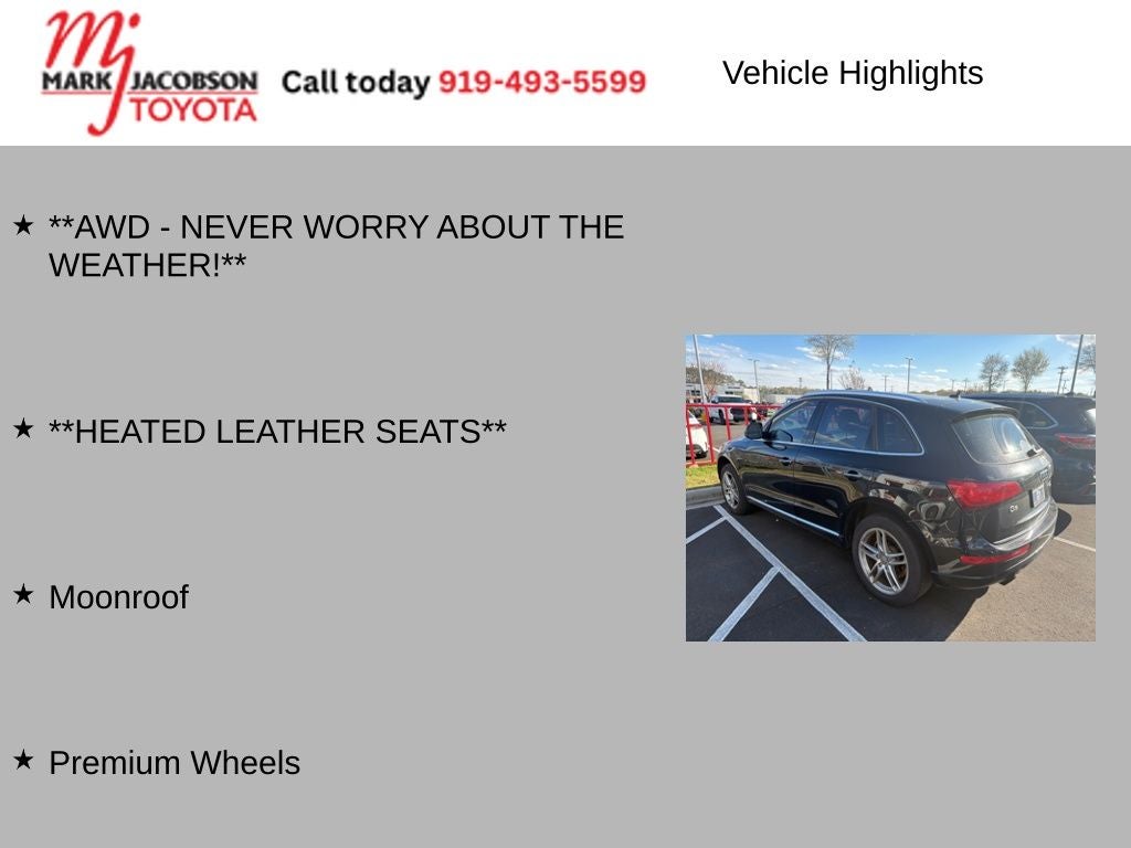 2016 Audi Q5 2.0T Premium Plus quattro