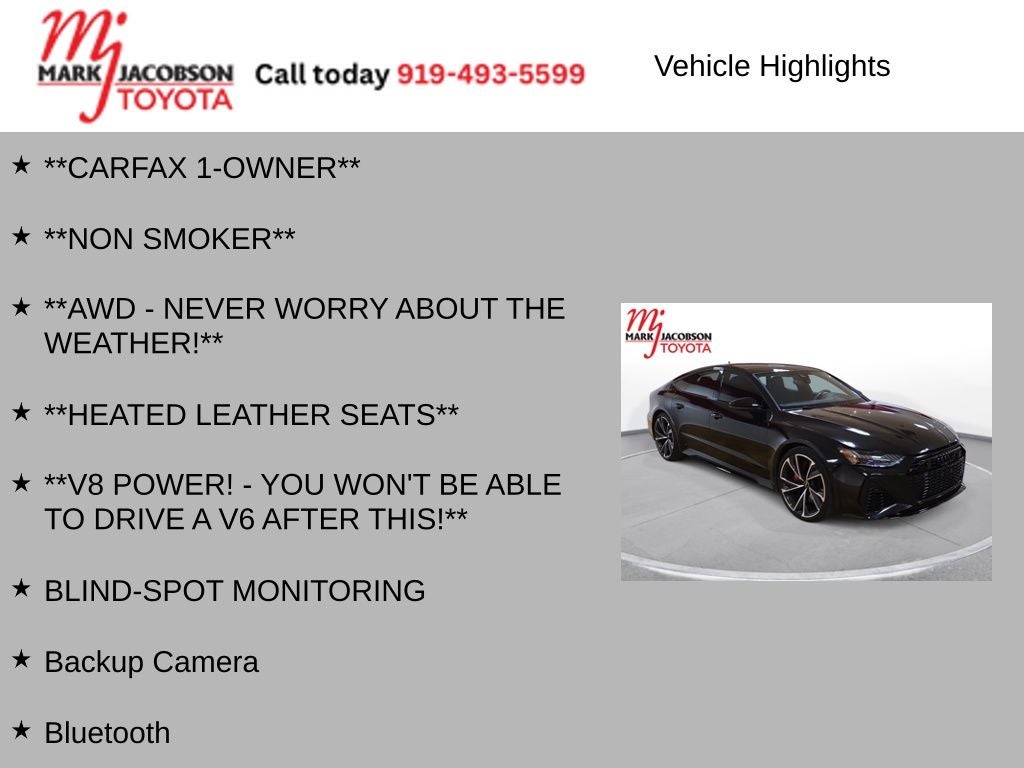 2023 Audi RS 7 4.0T quattro