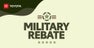 Military Rebate 