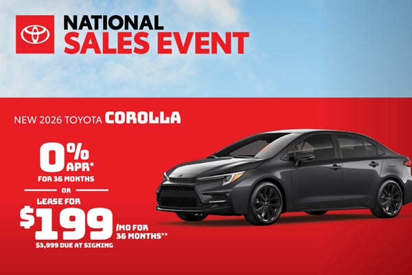 New 2026 Toyota Corolla
