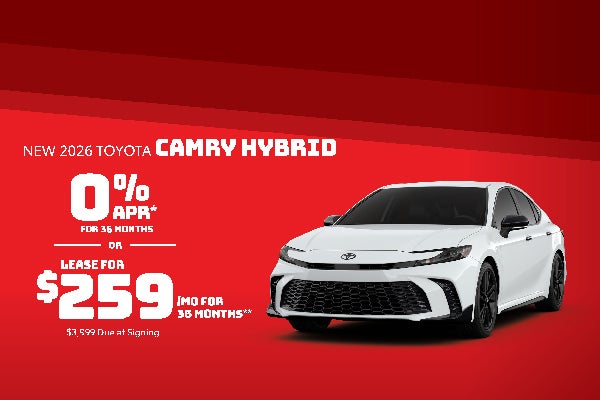 New 2026 Toyota Camry Hybrid