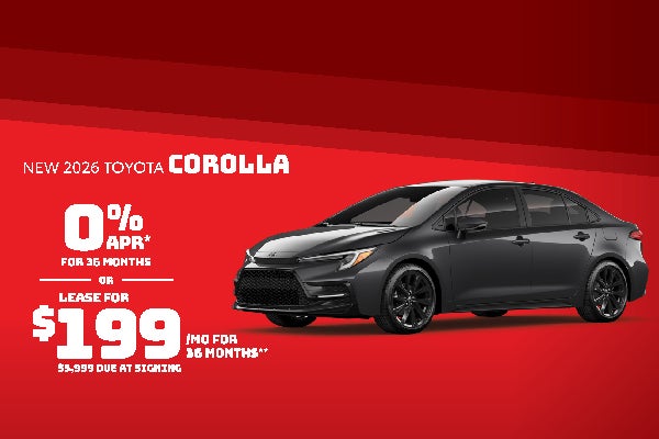 New 2026 Toyota Corolla