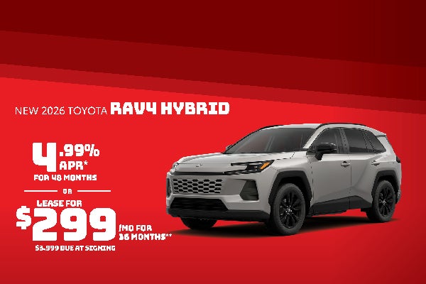 New 2026 Toyota RAV4 Hybrid