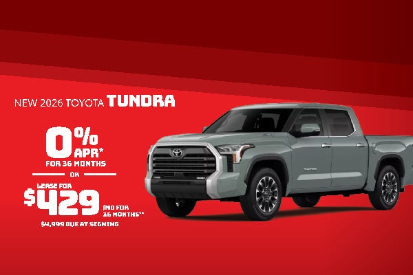 New 2026 Toyota Tundra