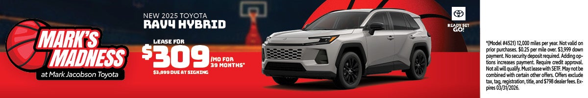 New 2025 Toyota RAV4 Hybrid