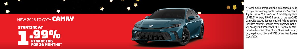 New 2026 Toyota Camry