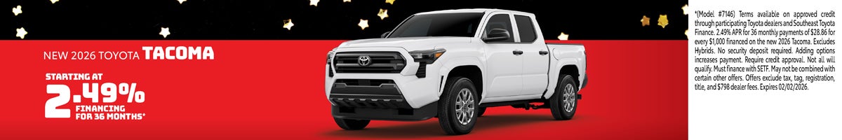 New 2026 Toyota Tacoma