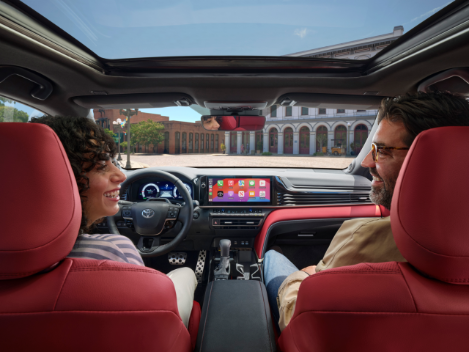 2025 Toyota Camry Passengers Inside