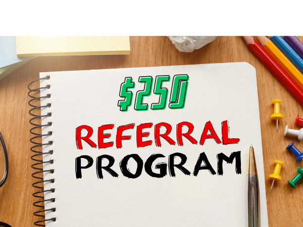 250 referral offer mark jacobson Durham NC 