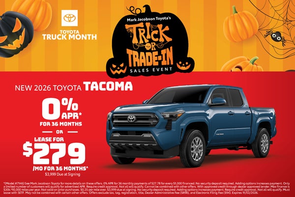 New 2026 Toyota Tacoma