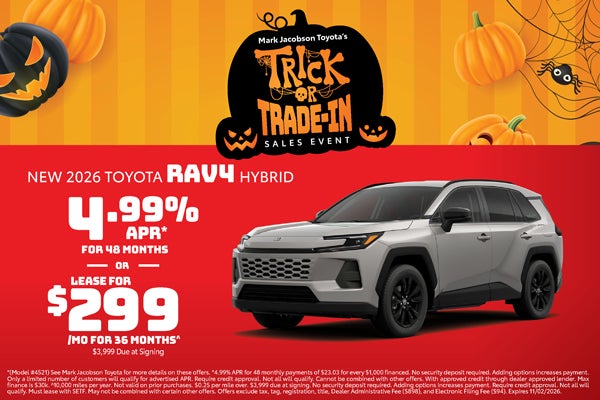 New 2026 Toyota RAV4 Hybrid