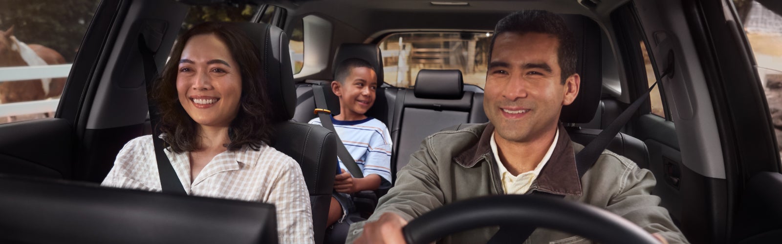 Family driving a Toyota covered by Toyoguard Platinum